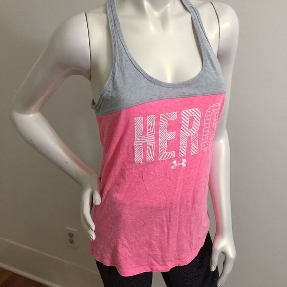 UA  Breast Cancer Hero Tank! Cute! 💕 - Picture 3 of 7